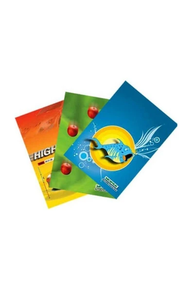 Mopak 60 Yaprak Kareli A5 Karton Kapak Okul Defteri 12 Adet T.d ürün görseli