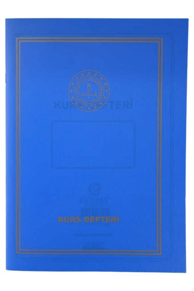 Gülpaş GÜLPAŞ KURS DEFTERİ PLASTİK KAPAK 20 x 28 cm ürün görseli 1