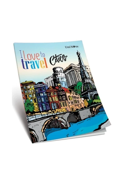 Uninote Uni Note A4 Colormaxi Kaye Defter (dikişli) Karton Kapak Çizgili 100 Yaprak 100/1 13010 (6 Li Paket) ürün görseli 1