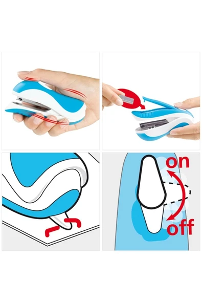 Maped 352211 Zımba Ergologıc Pocket Zımba Makinesi No:10 - 3