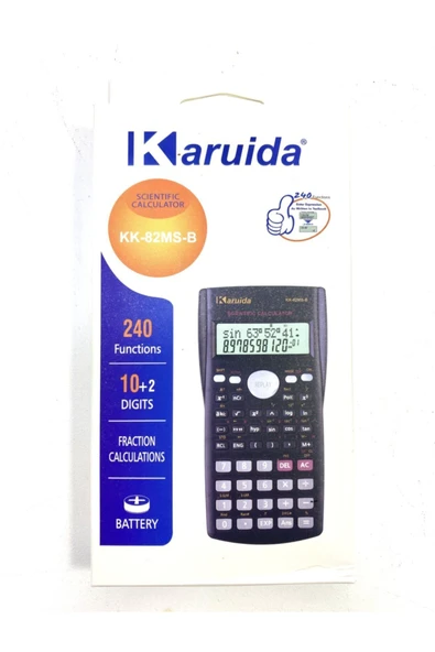 Karuida Karuıda Bilimsel Fonksiyonlu Hesap Makinesi - 4