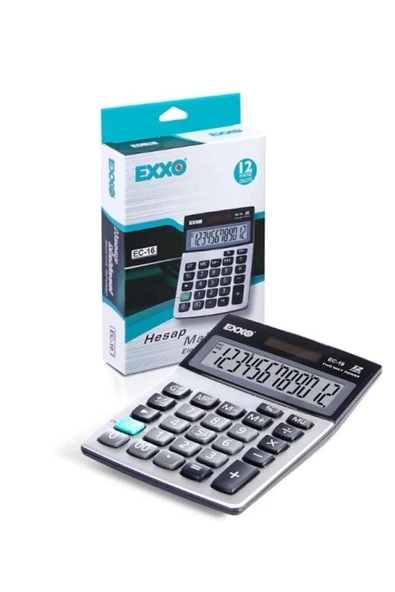 Exxo Dosy Hesap Makinesi Masa Üstü 12 Hane Ec-22 - 1