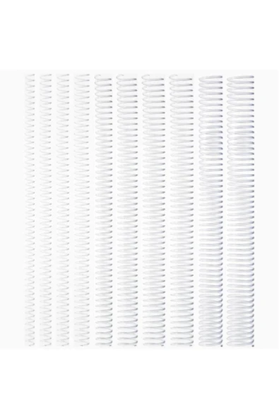 Helezon Kayreb Spiral Plastik Helezon (100 LÜ) 22 Mm Şeffaf - 1
