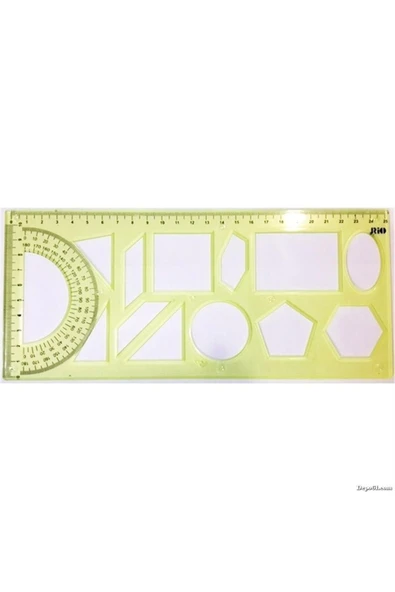 Rio Geometrik Şablon - Resim 2