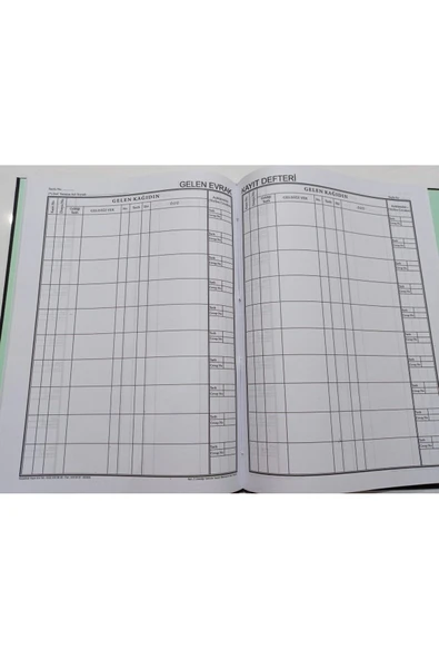 Kocaoluk Gelen Evrak Kayıt Defteri - Resim 2