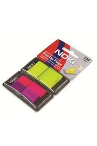 Noki Memo Pop-up Flags Yapışkanlı Işaretleyici 130 Yaprak(26006b) - 2