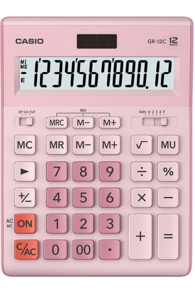 Casio Gr-12c-pk 12 Haneli Masaüstü Hesap Makinesi - 2