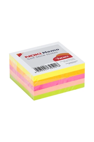 Noki Yapışkanlı Not Kağıdı 250 Yp 50x50 5 Renk - 1