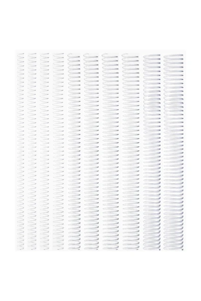 Milet Kayreb Spiral Plastik Helezon 8 Mm Şeffaf 100 Lü (1 PAKET 100 ADET) - 1