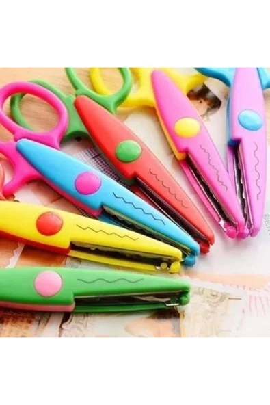 Rubenis 6'lı Şekilli Makas Seti Ş.m ürün görseli 1