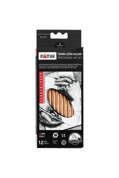 Fatih Teknik Çizim Kalemi Profesyonel Set - 2