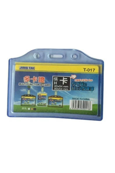 Linea Çift Gözlü Kart Kabı 9x5,5 Cm Yatay - 1