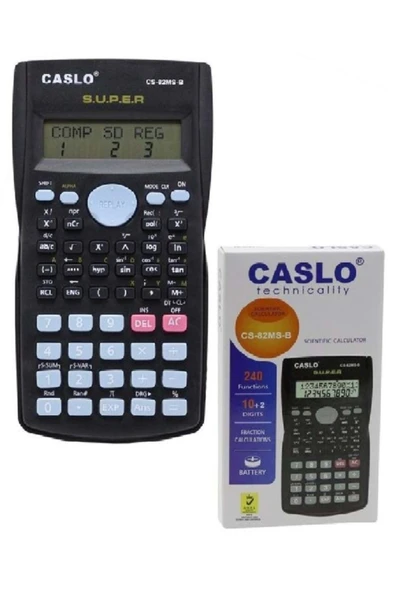 Caslo CSL HESAP MAKİNASI CS 82 MS-A 240 FONKSİYON 10+2 HESAP MAKİNASI - 1