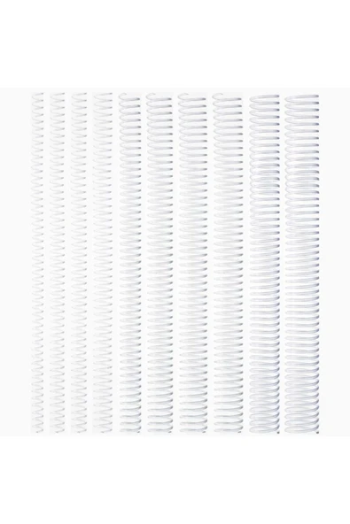 Bigpoint Plastik Helezon Spiral 12 Mm Şeffaf 100'lü (4:1) - 1