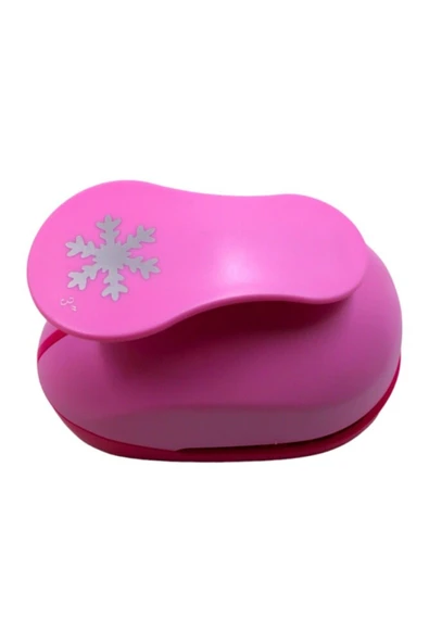 Bubu Büyük Şekilli Delgeç Kar Tanesi Xxl Basım Çapı 7.6 Cm - 3