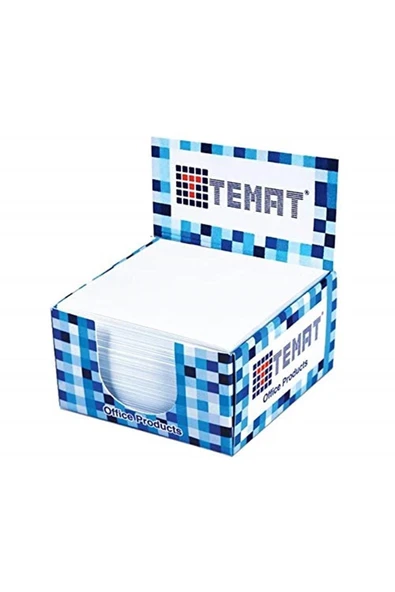 Temat 34897 Küp Blok Beyaz - 1