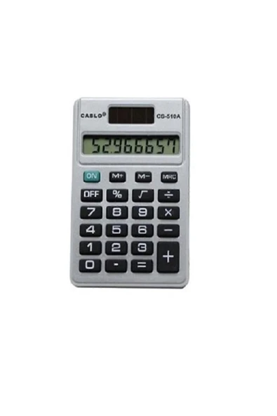 Caslo HESAP MAKİNESİ CS-510A 8 HANE CEP TİPİ - 2
