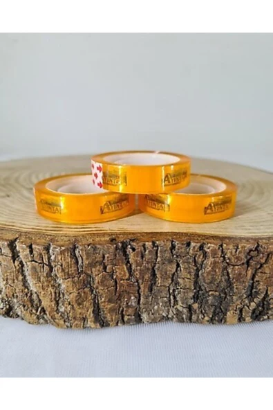 ayintap Şeffaf Para Bandı 11mm X 20yrd 3 Adet ürün görseli 1