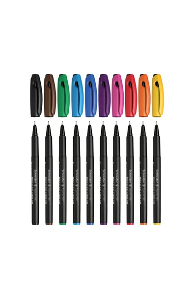 KARAKUŞ OYUNCAK Schneider Topliner 967 Keçeli Kalem 10'lu 0.4 Mm ürün görseli 1