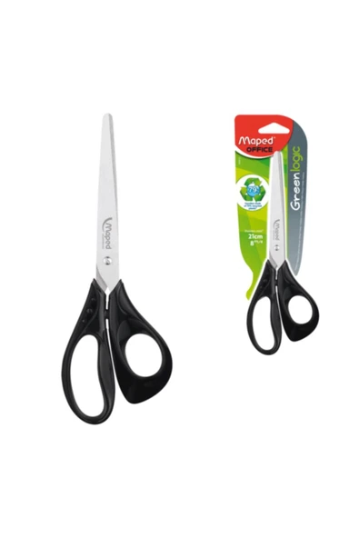 Maped Büro Makası Essentıal Yeşil 21 Cm 468110 ürün görseli 1