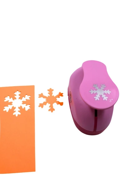 Bubu Büyük Şekilli Delgeç Kar Tanesi Xxl Basım Çapı 7.6 Cm - 6