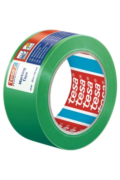 Tesa Ikaz Bandı Yer Işaretleme Yeşil 33x50 60760-00097-15 ürün görseli 1
