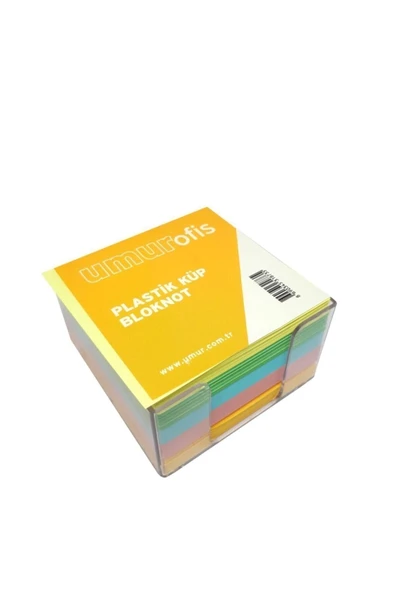 Livart Umur Plastik Kutulu Renkli Küp Blok 8.5x8.5cm Kx - 1