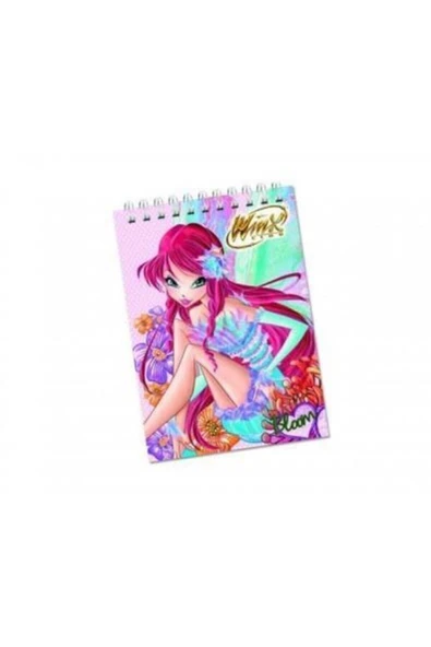 Gıpta Winx Spiralli 40 Yaprak A7 Ebat Mini Bloknot - 3