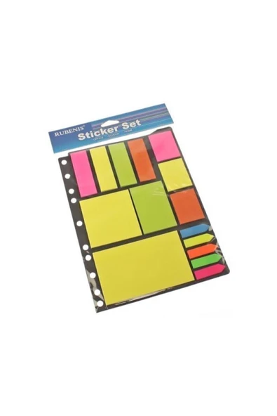Rubenis Not Kağıdı Karışık Set Rps-15 ürün görseli 1
