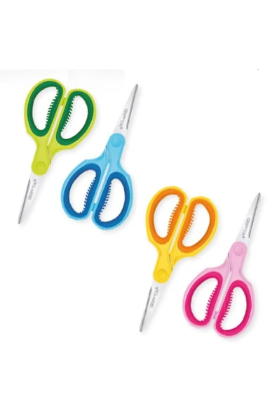 Faber Castell Gıpta Küt Uçlu Double Enerji Çocuk Makası K706 - 1
