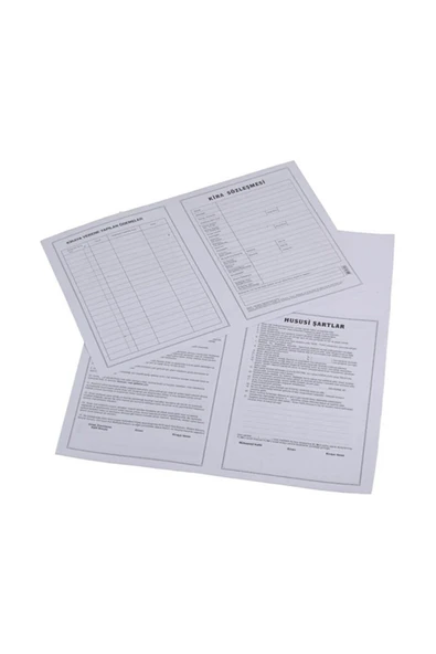 Gülpaş Kira Kontratı 150 Adet ürün görseli