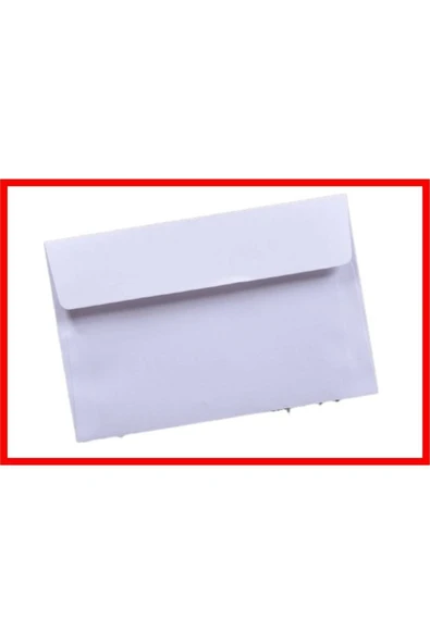 Umur Düğün Atkı Zarfı,mektup Zarfı, Para Zarfı, Beyaz 1. Hamur Davetiye Zarfı 114x162mm(1 PAKET) 100 Adet - Resim 3