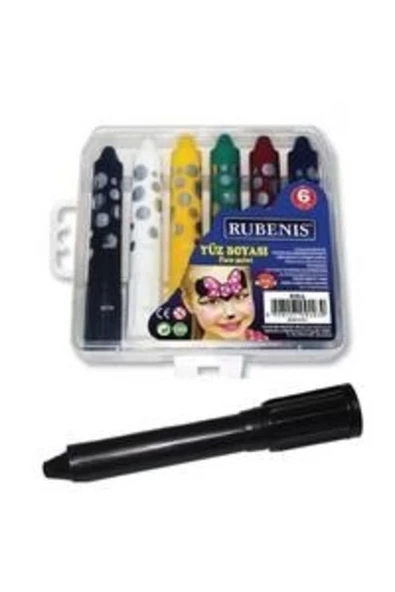 Rubenis 6 Lı Çevirmeli Yüz Boyası Seti ürün görseli 1