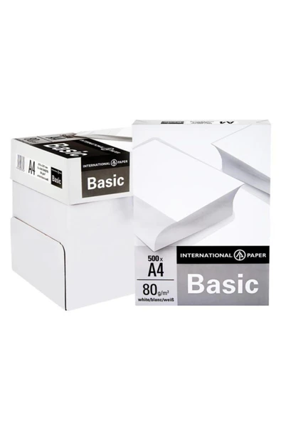 BASIC A4 Fotokopi Kağıdı 80gr 1 Paket ( 500 Sayfa ) - 2