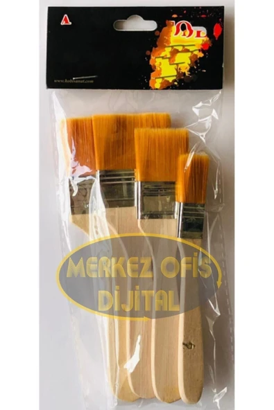 Linea Sentetik Akrilik Ve Yağlı Boya Zemin Fırça Seti 4'lü ürün görseli 1
