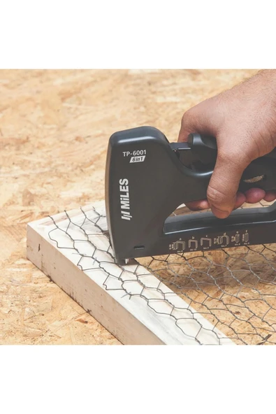 MİLES Miles Çakma Makinesi Zımba Makinesi  No:3-4-7-8-9 TR13 6 Zımba Teli Bir Arada TP-6001 - Resim 3