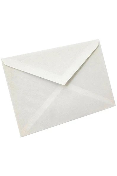 Asil Doğan Mektup Zarfı 110 Gr 11.4 Cm X 16.2 Cm 100'lü Paket - 1