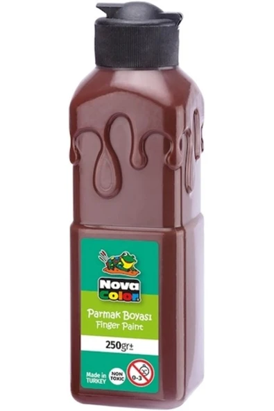 Nova Color Parmak Boyası 250gr Kahverengi ürün görseli 1