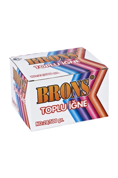 Brons Toplu İğne 28/500 Br-104 ürün görseli 1