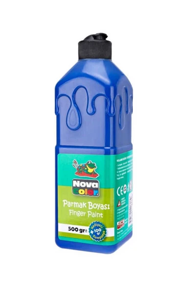 Nova Color Parmak Boyası Mavi 500 gr Nc-372 ürün görseli 1