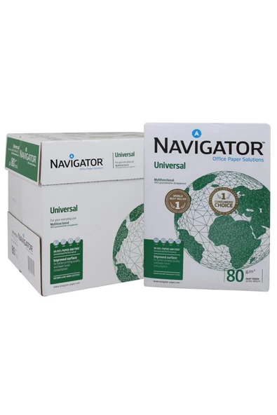 NAVİGATÖR Navigator A4 Fotokopi Kağıdı 80 G/m² 500 Yaprak X 5 Paket - 1
