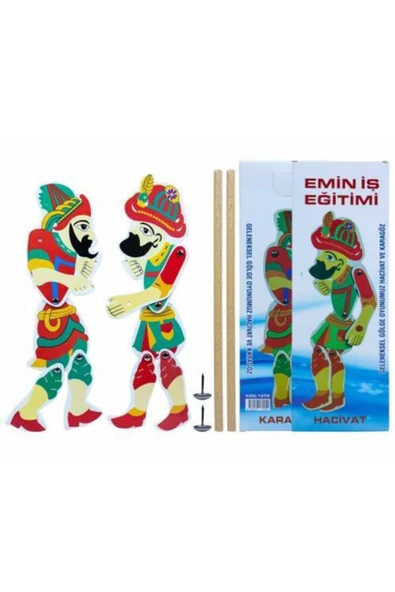Emin İş Eğitimi Hacivat Karagöz Kukla ürün görseli 1