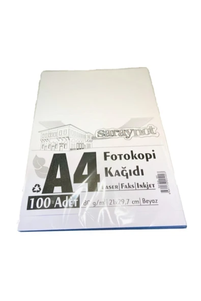 saraynot A4 Fotokopi Kağıdı 100lü - Resim 3