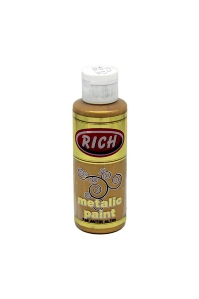 Rich 726 120 Cc Metalic Paint Akrilik Boya - Resim 2