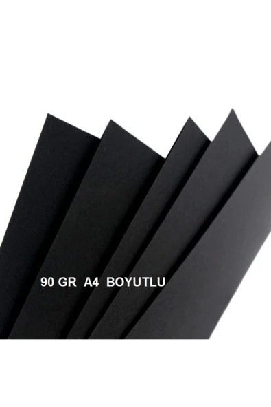 Mondi Siyah A4 90 Gr Fotokopi 50 Adet -yazı Kağıdı ürün görseli 1