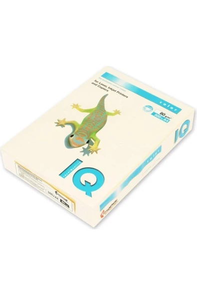 İq Color A4 Renkli Fotokopi Kağıdı 500 Lü 80 gram Açık Krem ürün görseli 1