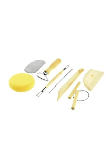 CRAFT HOBİ Seramik Başlangıç Seti 8 Parça - 3