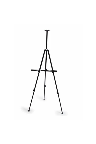 Panda Ithal Metal Portatif Çantalı Şövale, Tripod Şövale, 347 Özel Siyah Bez Koruma Çantalı - 1