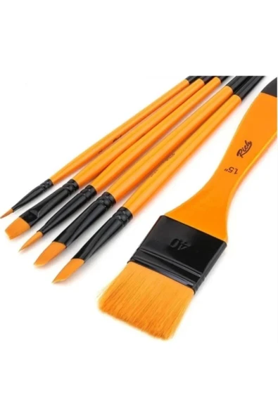 Rich 6'lı Karma Fırça Seti - Set 8 RİCH-SET-8 - 3