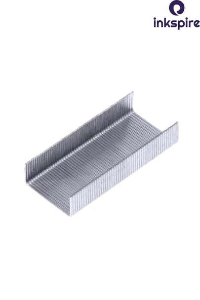 inkspire Beyaz Zımba Teli No:10 1000 Li 9 Paket Küçük Boy Gri Renk Numara 10 Tel Zımba Gümüş Gri Noki - Resim 6